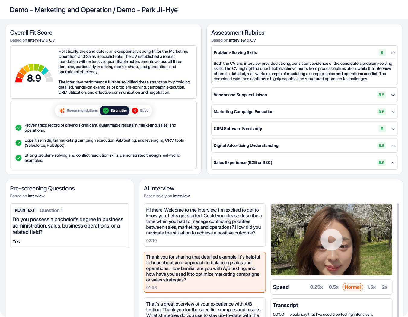 Sample Flowmingo Report Preview